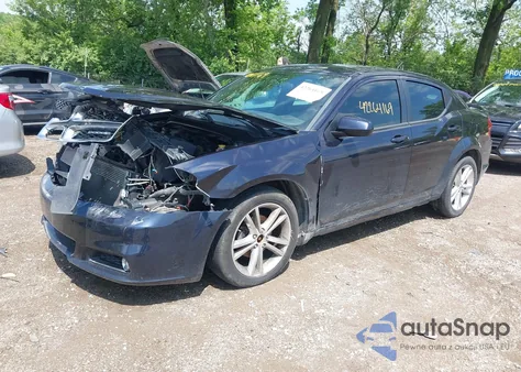 2012 Dodge Avenger Sxt Plus from USA, damaged, VIN 1C3CDZEG9CN112755